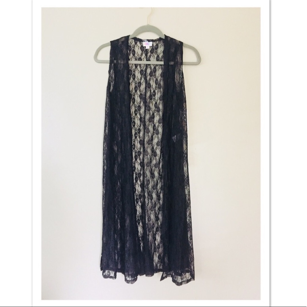 LuLaRoe Lace Joy Vest